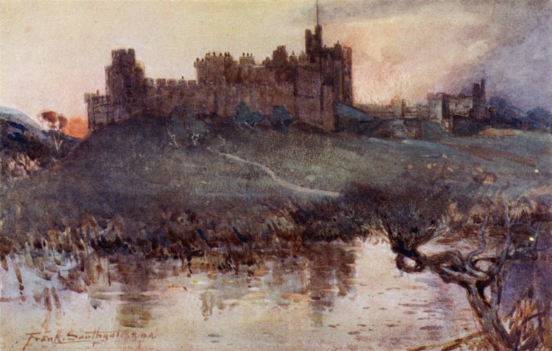 Castillo de Alnwick de Frank Southgate