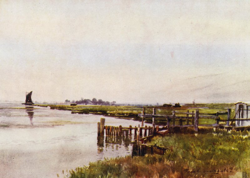 Norfolk Broads: Breydon Rond de Frank Southgate