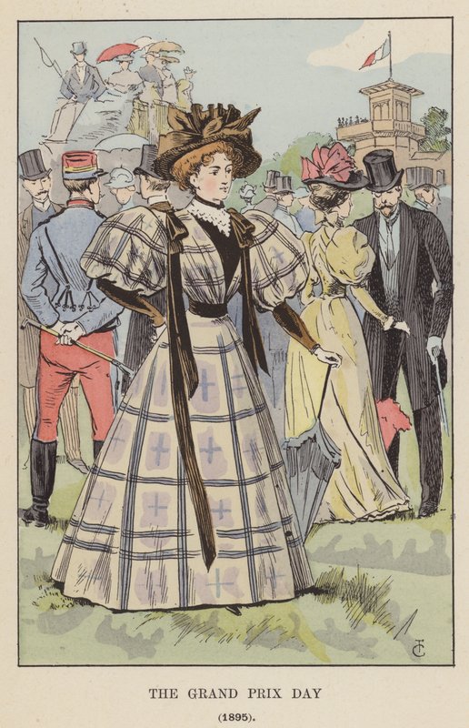 El Día del Gran Premio, 1895 de François Courboin