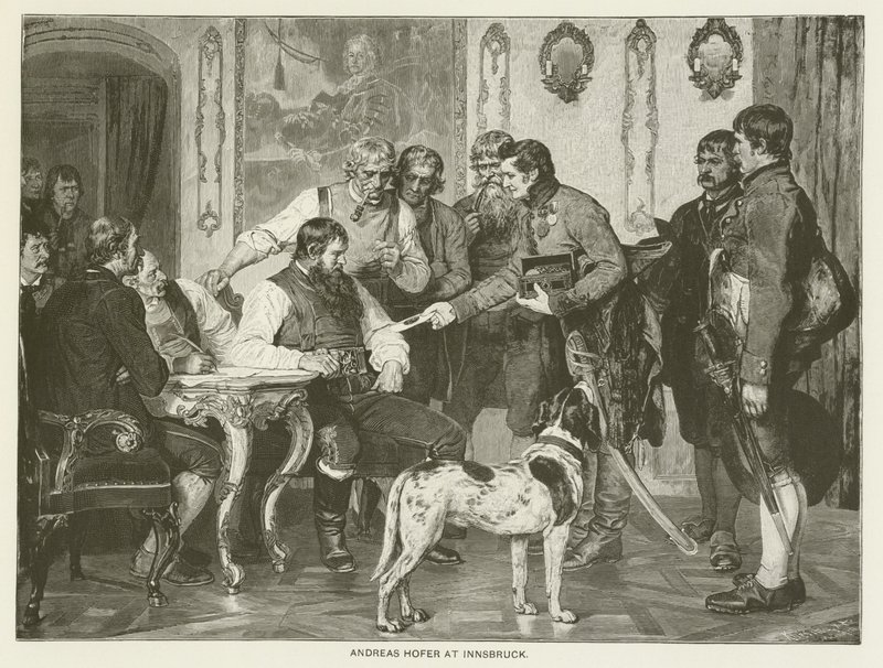 Andreas Hofer en Innsbruck de Franz Defregger