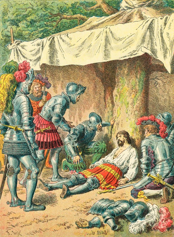 La Muerte de Bayard de Frederic Theodore Lix
