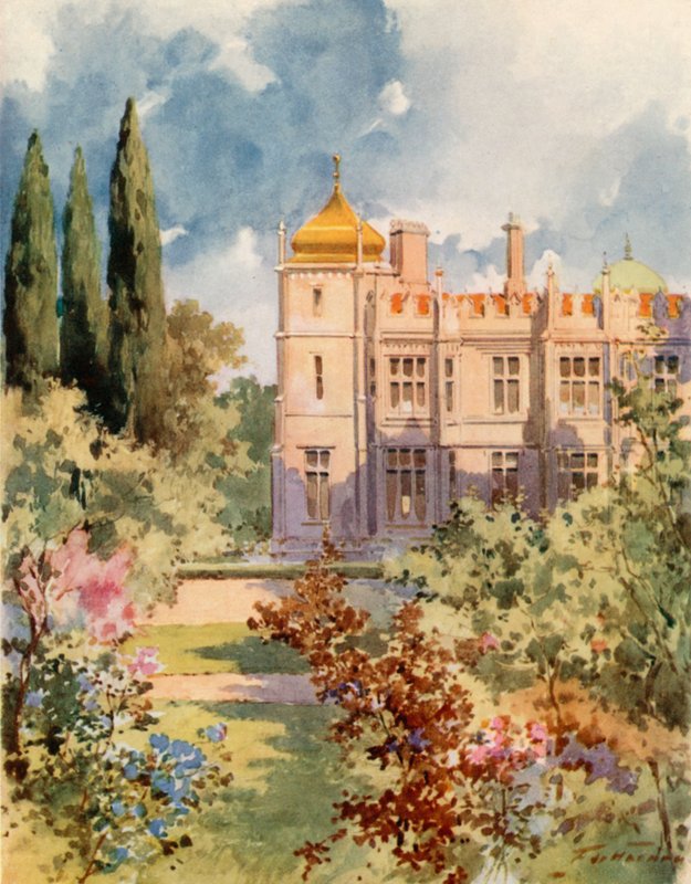 Palacio Real, Livadia, Crimea de Frederic de Haenen