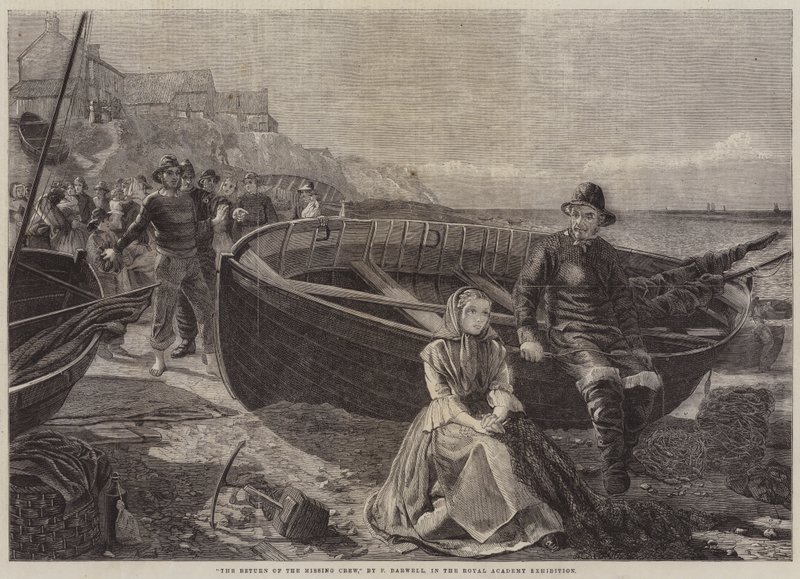 El regreso de la tripulación desaparecida de Frederick Bacon Barwell