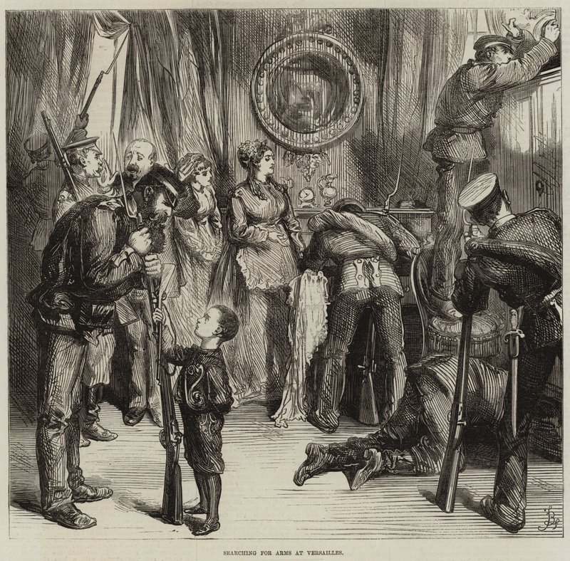 Buscando Armas en Versalles de Frederick Barnard