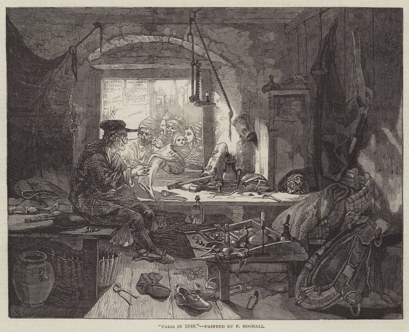 París en 1848 de Frederick Goodall