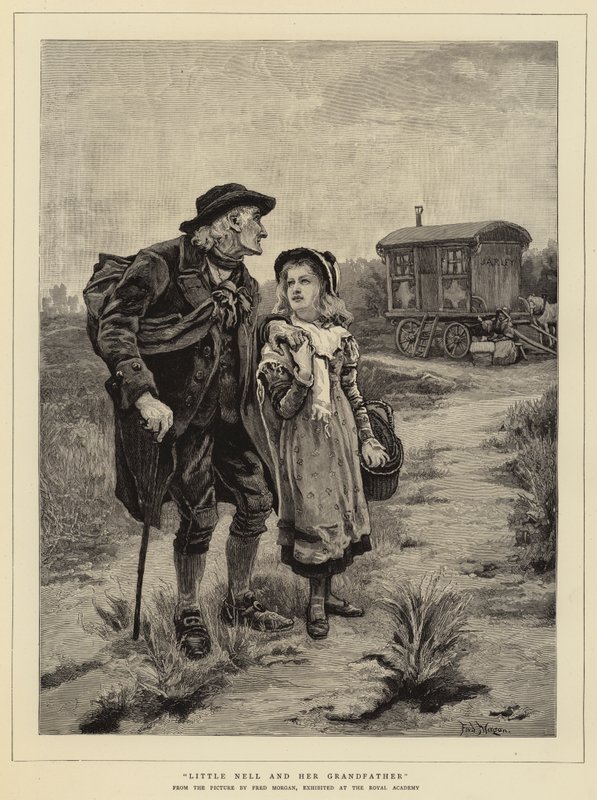 La pequeña Nell y su abuelo de Frederick Morgan