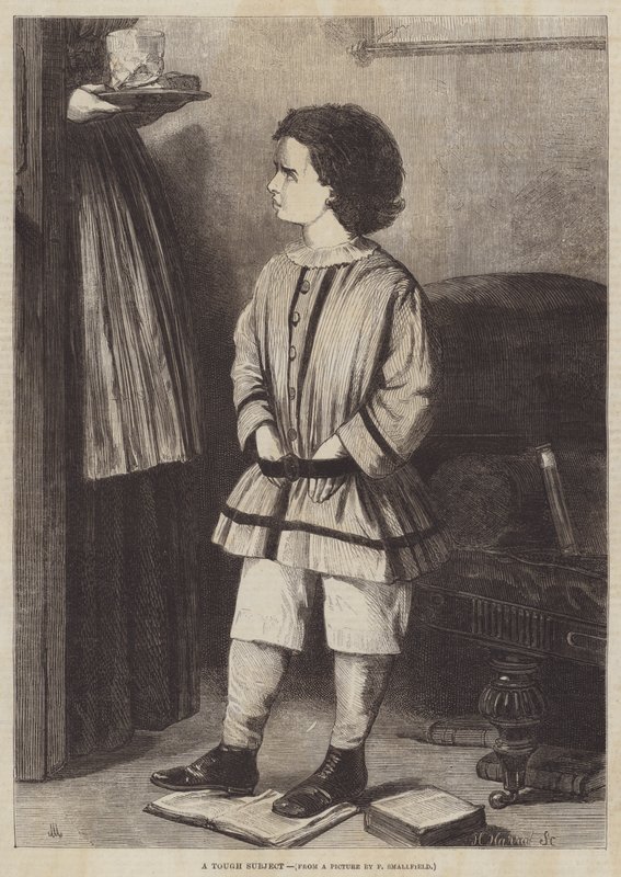 Un tema difícil de Frederick Smallfield