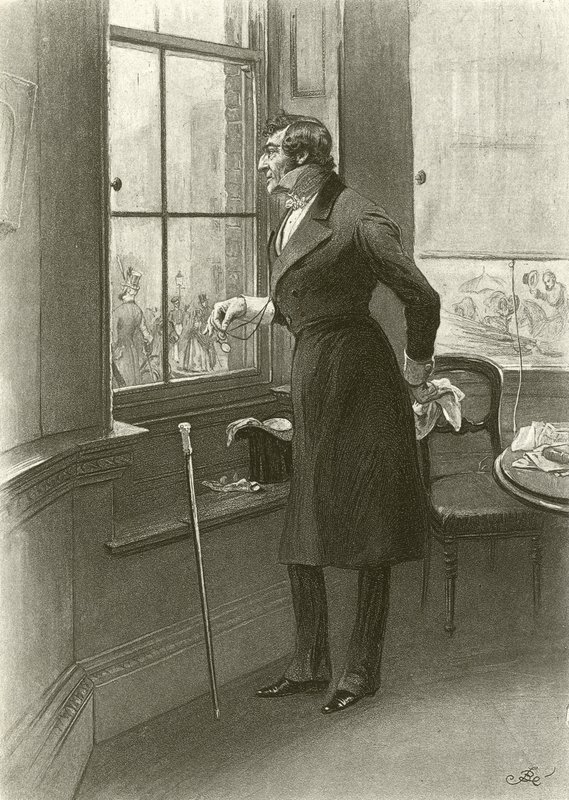 Mayor Pendennis (grabado) de Frederick Barnard