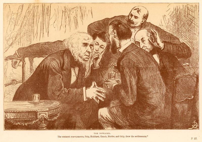 La viuda de Frederick Barnard