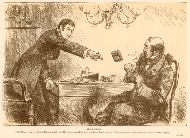 El usurero de Frederick Barnard