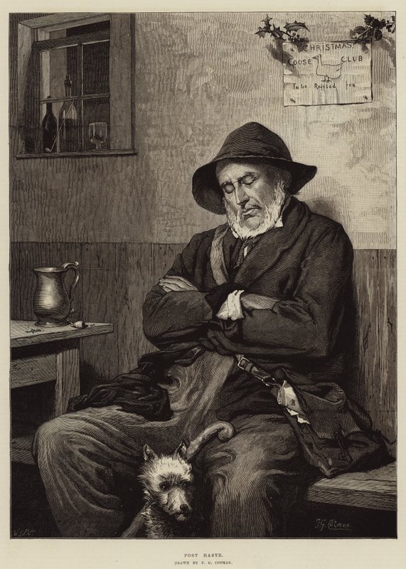 A toda prisa de Frederick George Cotman