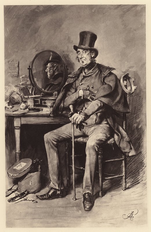 Capitán Costigan (litografía) de Frederick L. Bernard