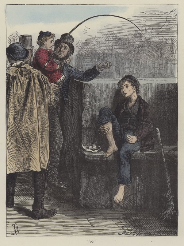 Ilustración para Casa Desolada de Frederick L. Bernard