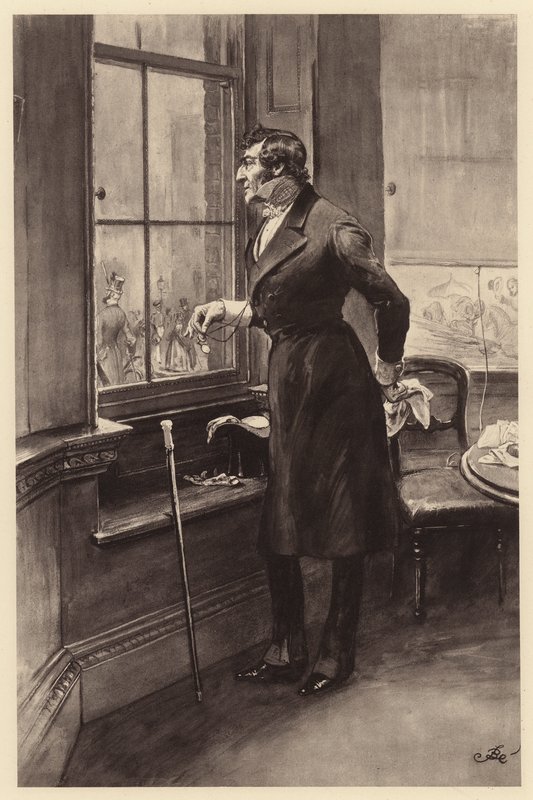 Mayor Pendennis (litografía) de Frederick L. Bernard