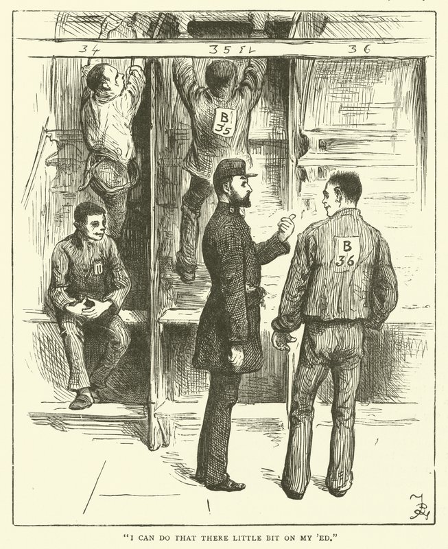 Prisioneros en una cinta de correr de Frederick L. Bernard