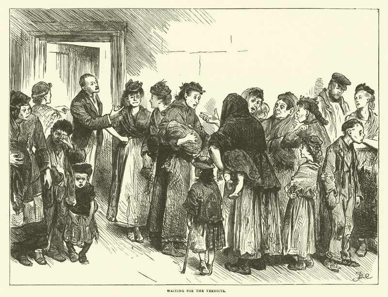 Esperando los veredictos de Frederick L. Bernard