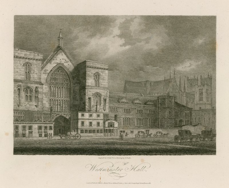 Westminster Hall de Frederick Nash