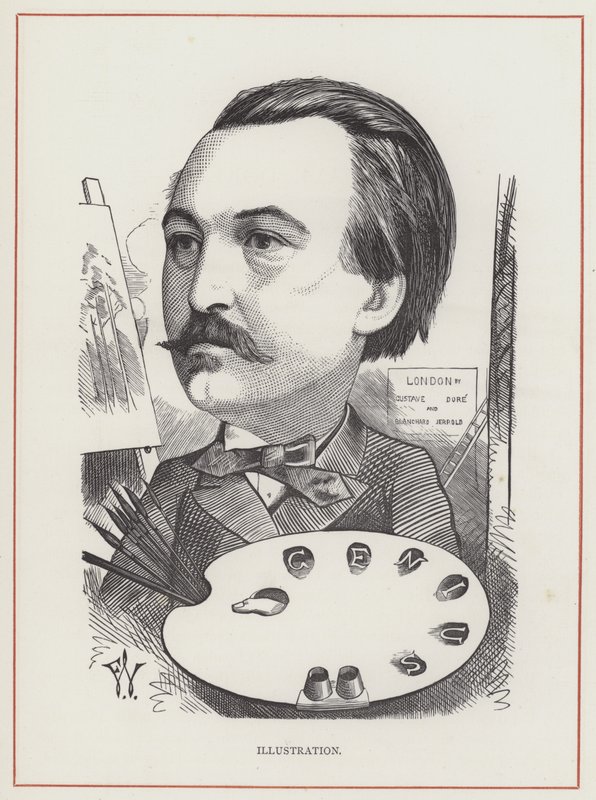 Gustave Doré, Ilustración de Frederick Waddy