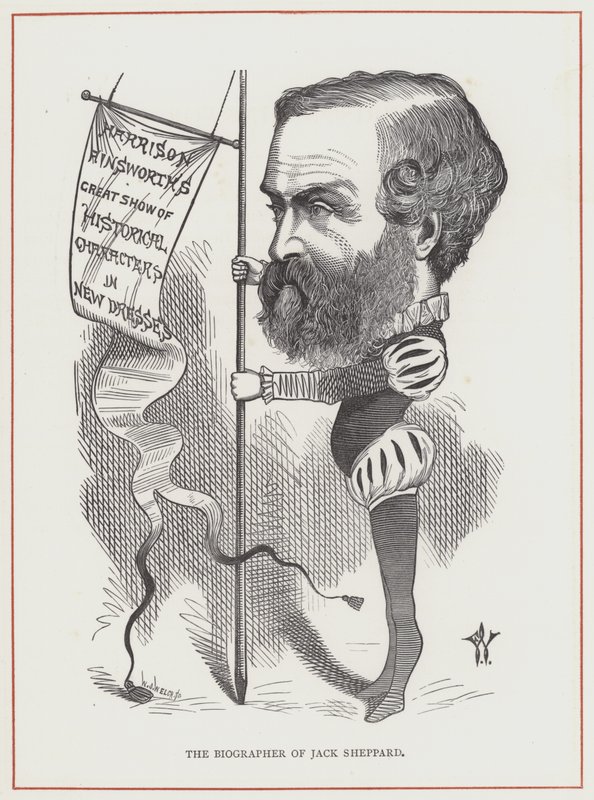 Harrison Ainsworth, biógrafo de Jack Sheppard de Frederick Waddy