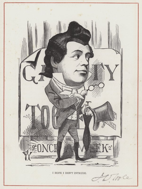 J L Toole, Comediante de Frederick Waddy