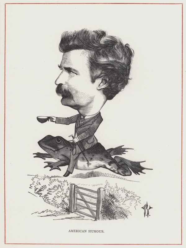 Mark Twain de Frederick Waddy