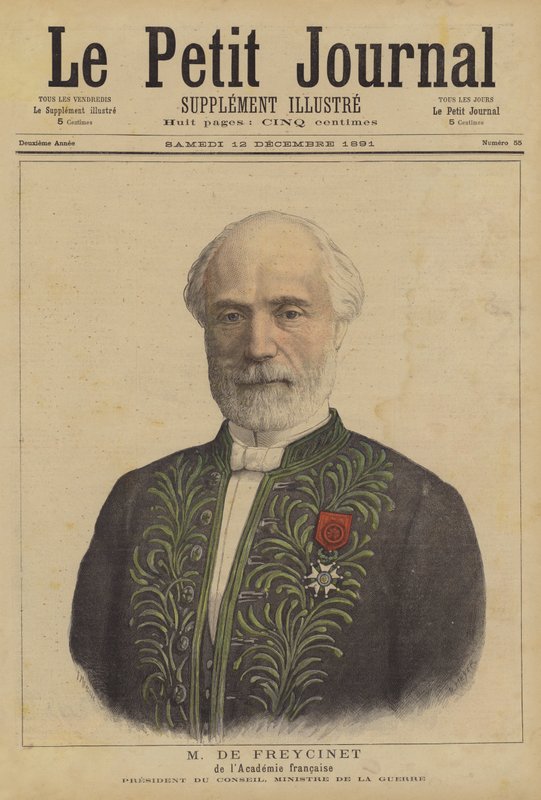 Charles de Freycinet de la Academia Francesa de French School