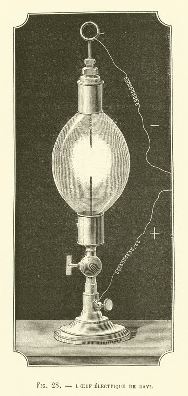El huevo eléctrico de Davy de French School