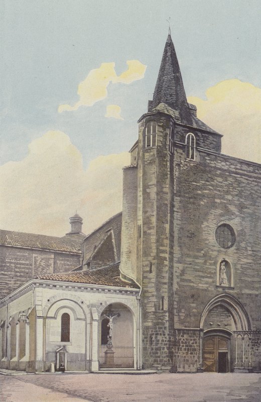 Aire-sur-LAdour, Catedral, Fachada N O de French Photographer