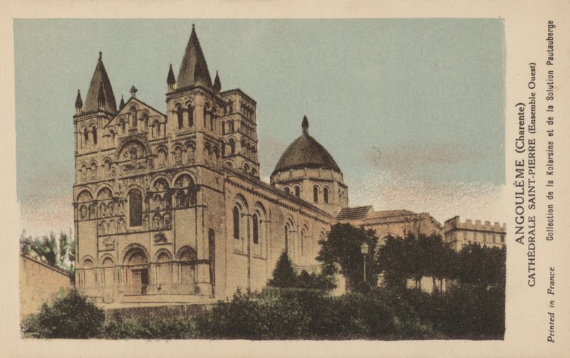 Angulema, Charente, Catedral de Saint-Pierre de French Photographer