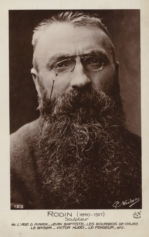 Auguste Rodin, escultor francés de French Photographer
