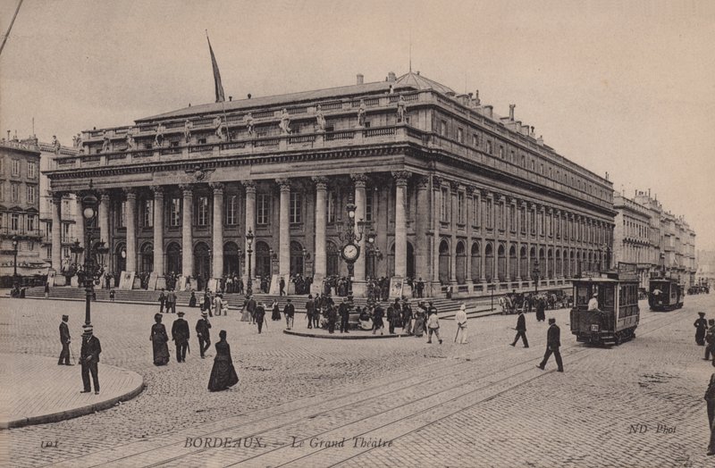 Burdeos, El Gran Teatro de French Photographer