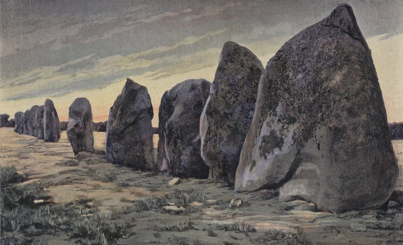 Carnac, Alineamientos de Kerlescan de French Photographer