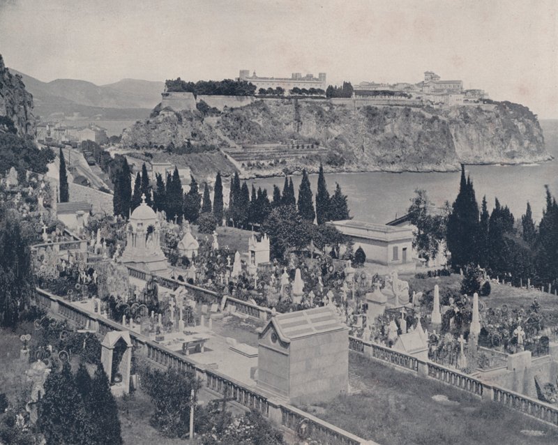 Cementerio en Mónaco de French Photographer