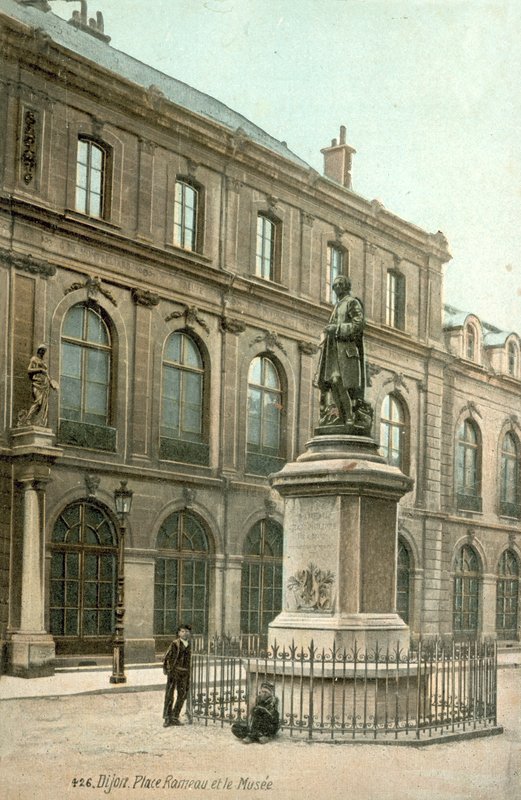 Dijon, Francia, Plaza Rameau, El Museo de French Photographer