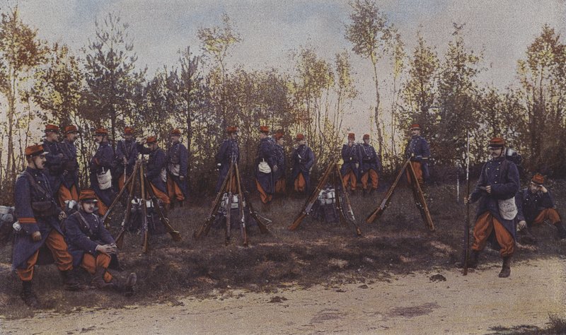 Infantería francesa en maniobras de French Photographer