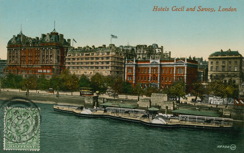 Hoteles Cecil y Savoy, Londres de French Photographer