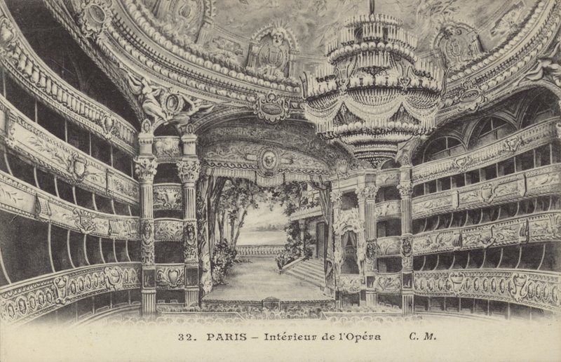 Interior de la Ópera, París de French Photographer