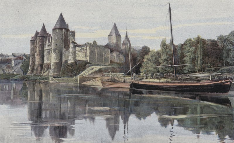 Josselin, Chateau de la familia de Rohan de French Photographer