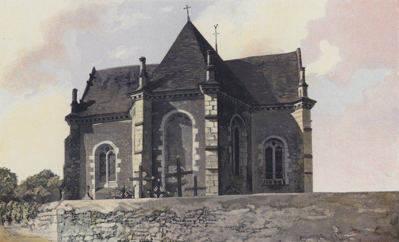 La Bruere, Eglise, Lado del ábside de French Photographer