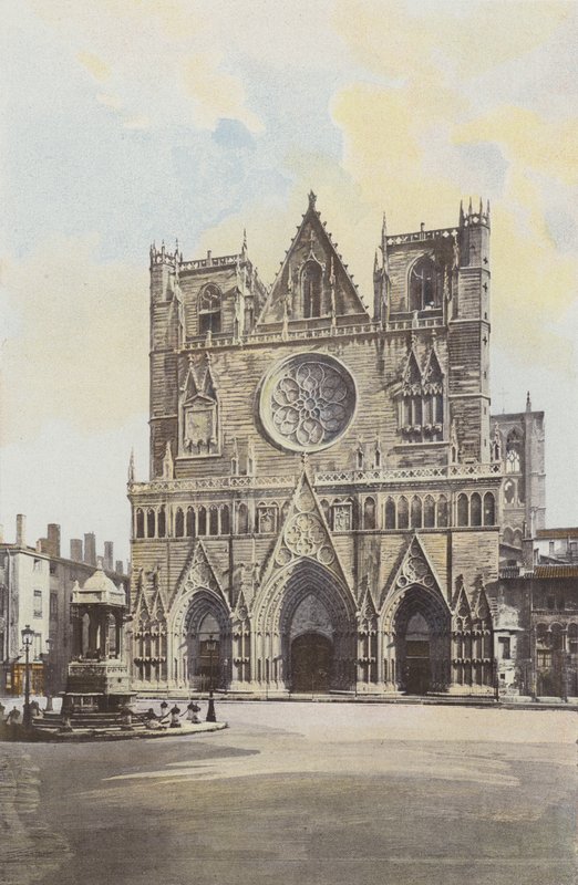 Lyon, Catedral St-Jean, Fachada O de French Photographer