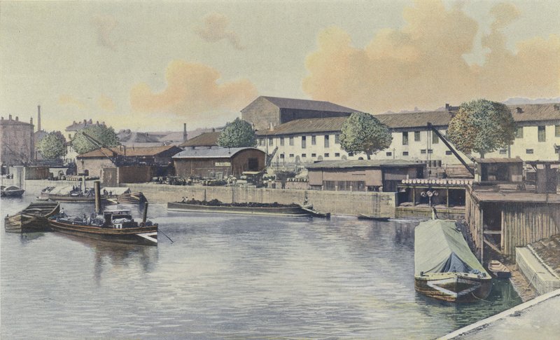 Lyon, El Saona, Estación de agua de Vaise de French Photographer