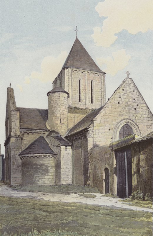 Marnes, Iglesia, Conjunto NO de French Photographer