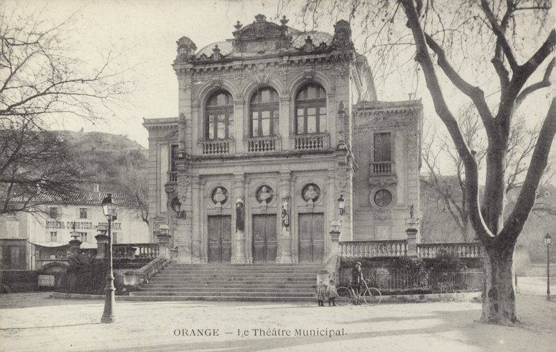 Teatro Municipal, Orange, Francia de French Photographer