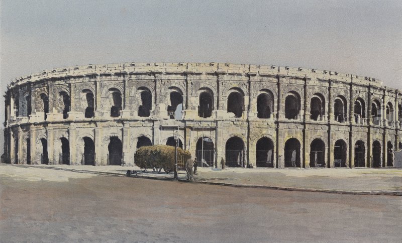 Nimes, Arenas, Conjunto exterior de French Photographer