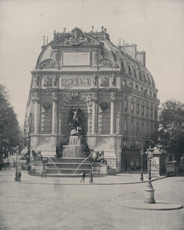 París: Fuente de St Michel de French Photographer