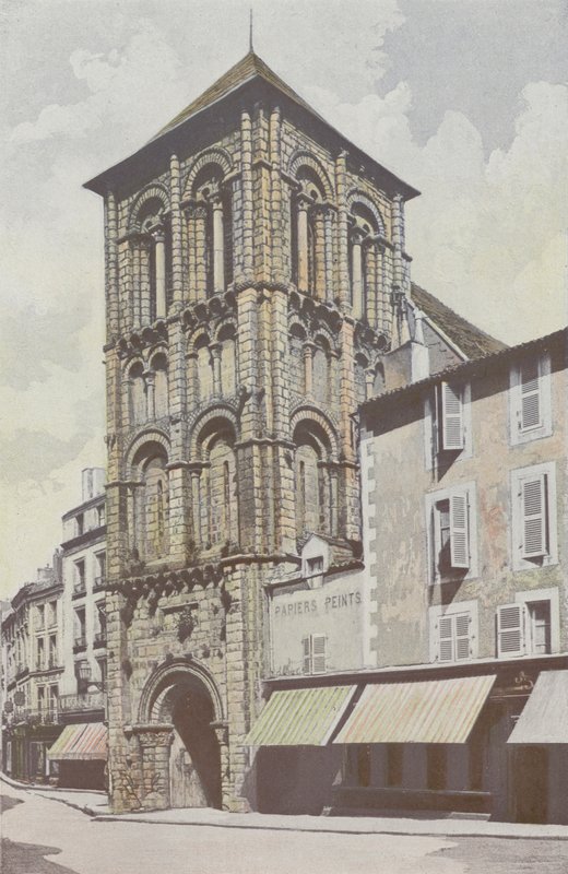 Poitiers, Iglesia Saint-Porchaire, Campanario de French Photographer
