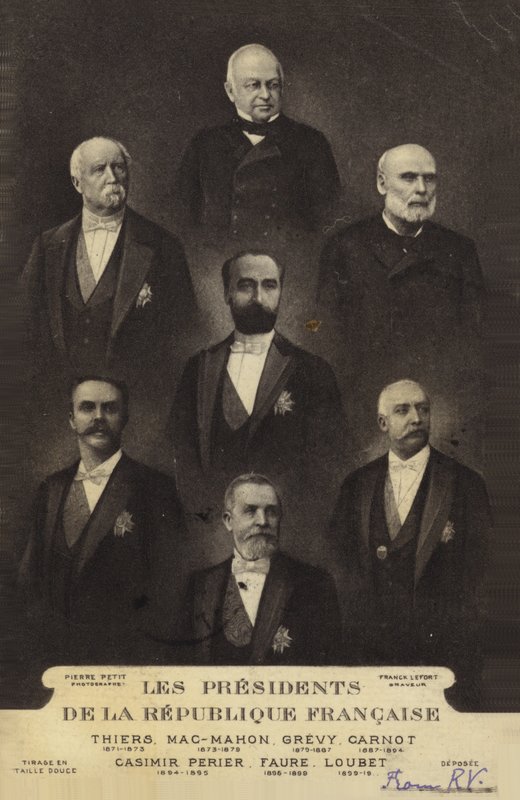 Presidentes de la República de Francia de French Photographer