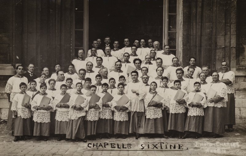 Coro de la Capilla Sixtina de French Photographer