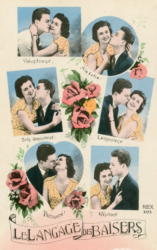 El lenguaje de los besos de French Photographer