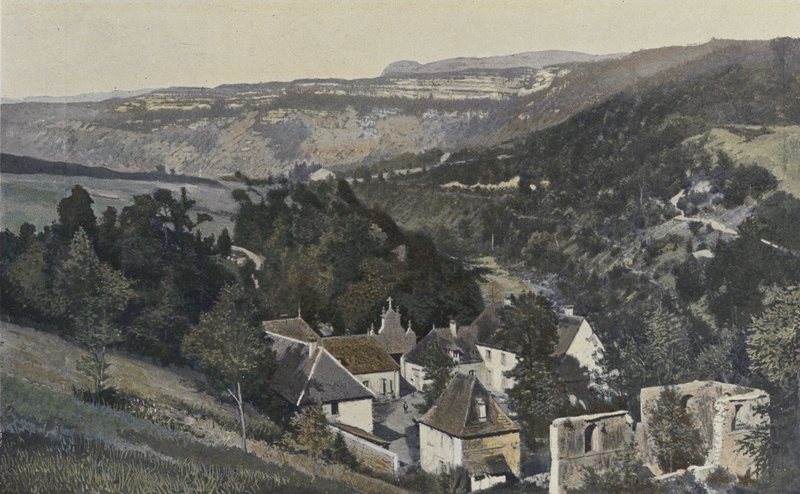 Vaucluse, Edificios de la Abadía de French Photographer